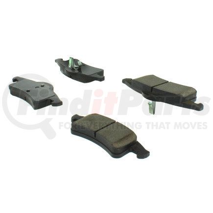 102.07910 by CENTRIC - C-Tek Semi-Metallic Brake Pads with Shims