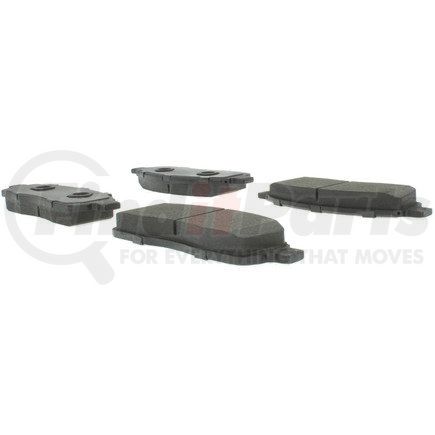 102.13920 by CENTRIC - C-Tek Semi-Metallic Brake Pads with Shims