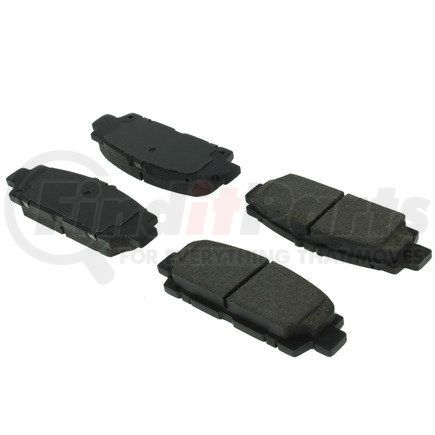 102.04880 by CENTRIC - C-Tek Semi-Metallic Brake Pads with Shims