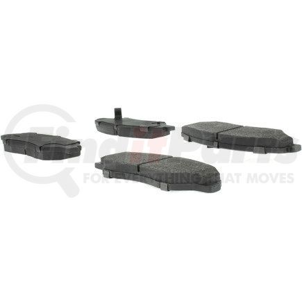 102.07740 by CENTRIC - C-Tek Semi-Metallic Brake Pads with Shims