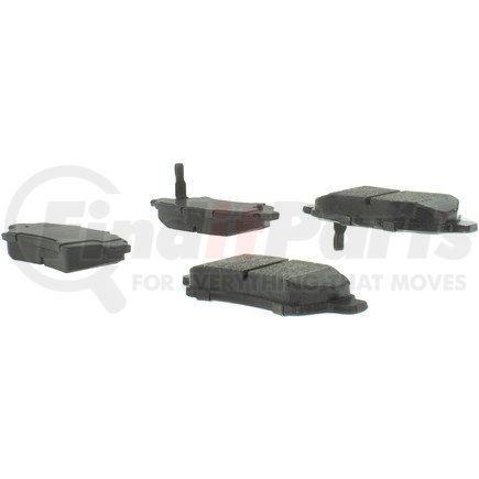 102.11010 by CENTRIC - C-Tek Semi-Metallic Brake Pads with Shims