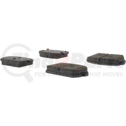 102.12960 by CENTRIC - C-Tek Semi-Metallic Brake Pads with Shims