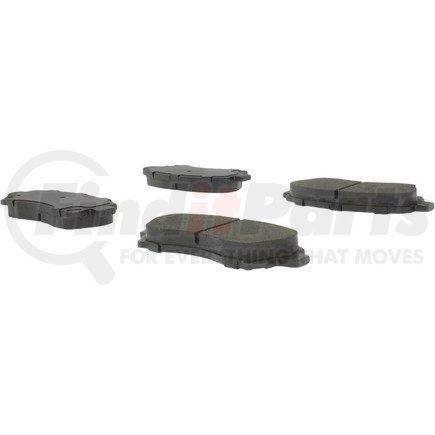 102.14710 by CENTRIC - C-Tek Semi-Metallic Brake Pads with Shims
