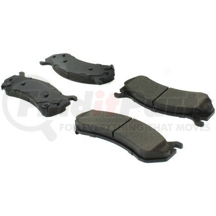 105.07850 by CENTRIC - Posi Quiet Ceramic Brake Pads with Shims and Hardware