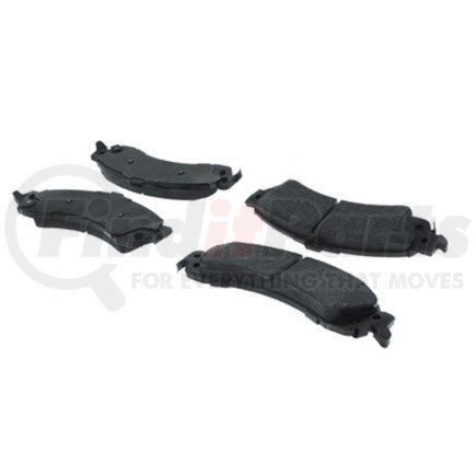 106.08340 by CENTRIC - Posi Quiet Extended Wear Brake Pads with Shims and Hardware