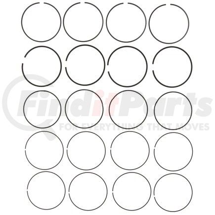 42141CP.040 by MAHLE - Engine Piston Ring Set