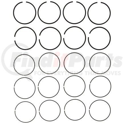 Mahle 51576CP Engine Piston Ring Set Engine Piston Ring Set