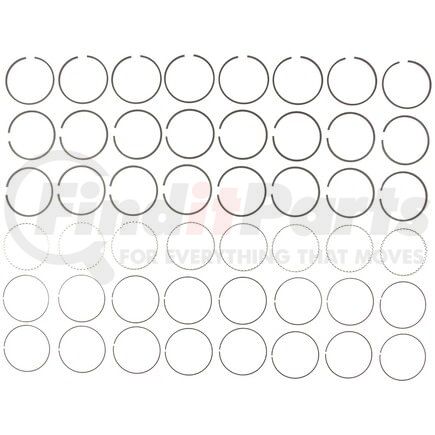 Mahle 51706 Engine Piston Ring Set Engine Piston Ring Set