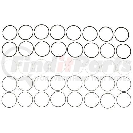 Mahle 51807 Engine Piston Ring Set Engine Piston Ring Set