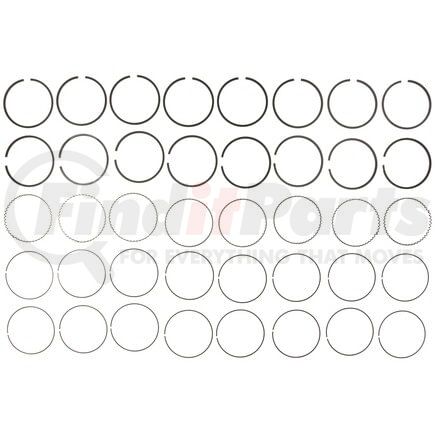 Mahle 41617 Engine Piston Ring Set Engine Piston Ring Set