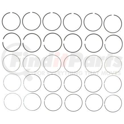 41870CP.020 by MAHLE - Engine Piston Ring Set