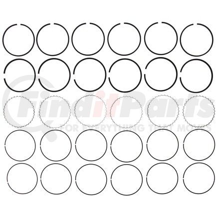Mahle 42001CP.030 Engine Piston Ring Set Engine Piston Ring Set
