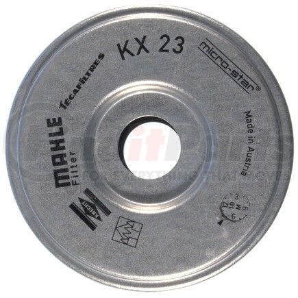 KX 23 by MAHLE - Fuel Filter Element