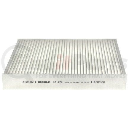 LA472 by MAHLE - Cabin Air Filter