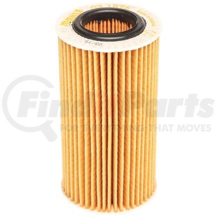 OX 1076D by MAHLE - Engine Oil Filter