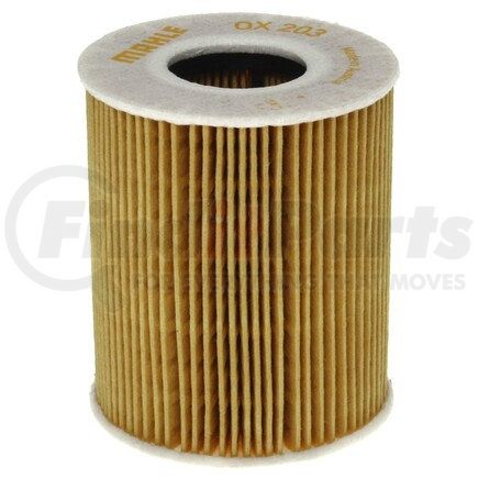 OX203D by MAHLE - Engine Oil Filter