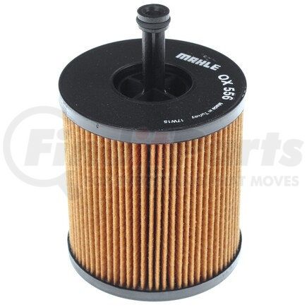 OX 556D by MAHLE - Engine Oil Filter