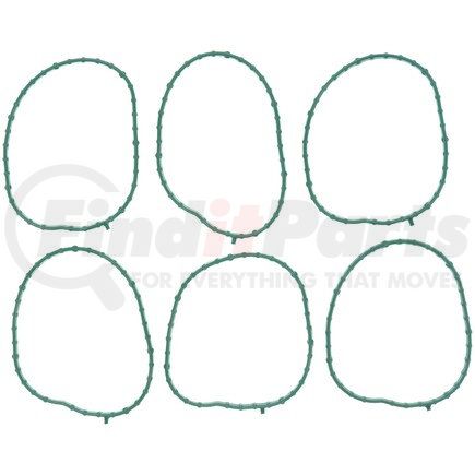 MS19382 by MAHLE - Fuel Injection Plenum Gasket Set