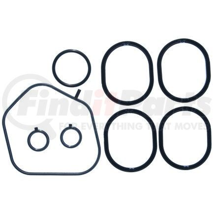 MS19712 by MAHLE - Fuel Injection Plenum Gasket Set