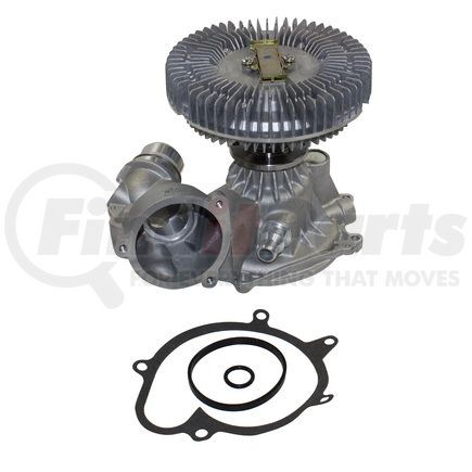 1150001 by GMB - Engine Water Pump with Electric Fan Clutch