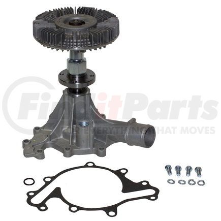 1250011 by GMB - Engine Water Pump with Fan Clutch
