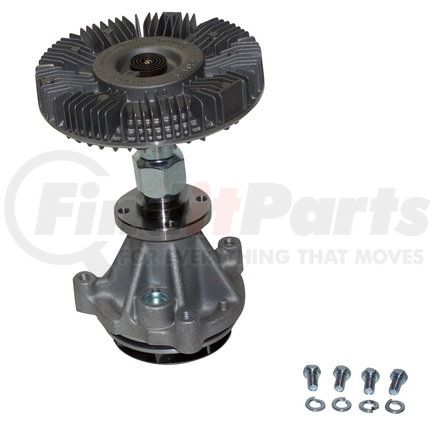 1250017 by GMB - Engine Water Pump with Fan Clutch