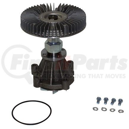 1250012 by GMB - Engine Water Pump with Fan Clutch