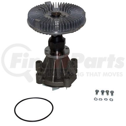 1250013 by GMB - Engine Water Pump with Fan Clutch