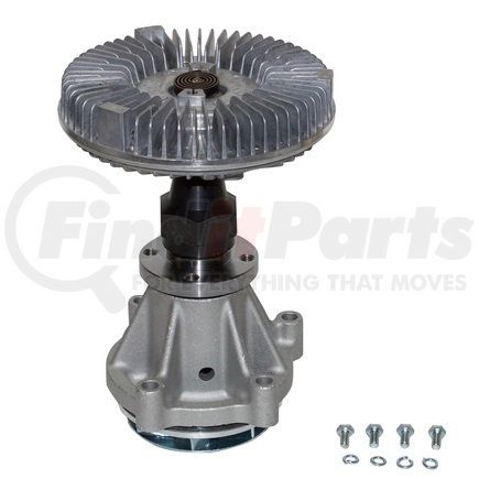 1250027 by GMB - Engine Water Pump with Severe Duty Fan Clutch