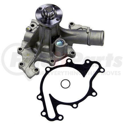 125-2101 by GMB - Engine Water Pump - Aluminum Housing, Metal Impeller, Reverse Rotation, Serpentine Belt