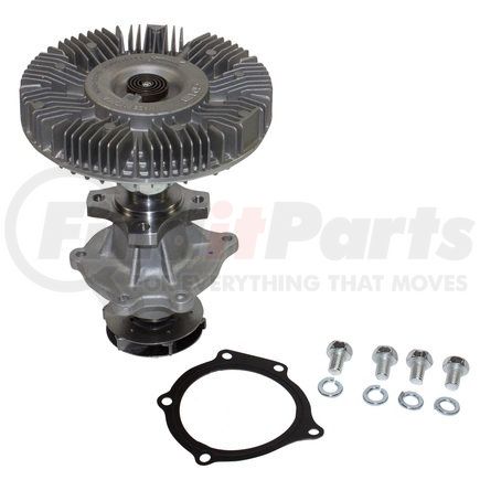 1300018 by GMB - Engine Water Pump with Severe Duty Fan Clutch