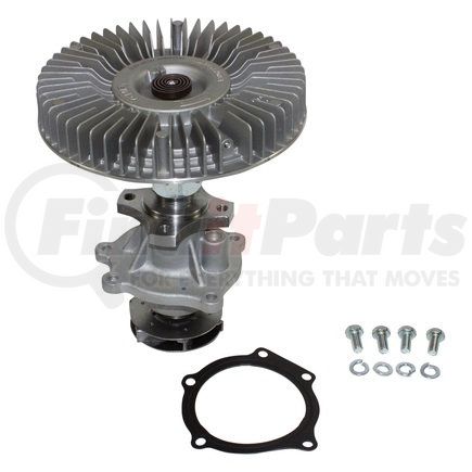 1300019 by GMB - Engine Water Pump with Severe Duty Fan Clutch