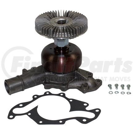 1300013 by GMB - Engine Water Pump with Severe Duty Fan Clutch