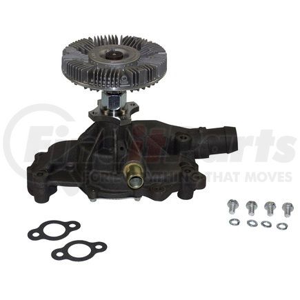 1300014 by GMB - Engine Water Pump with Severe Duty Fan Clutch