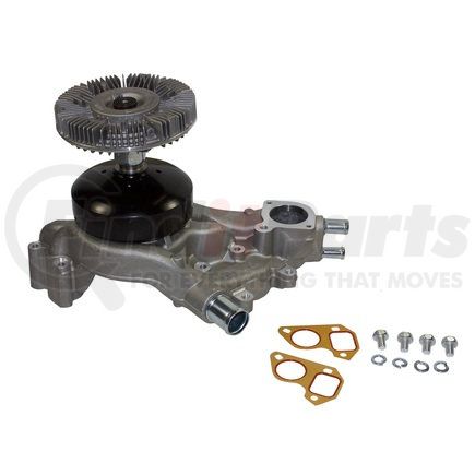 1300026 by GMB - Engine Water Pump with Severe Duty Fan Clutch