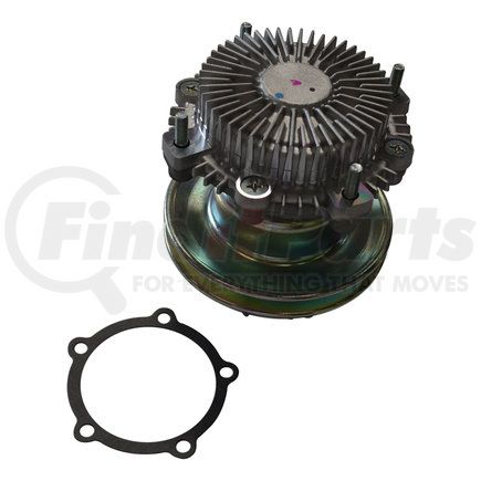 1701263 by GMB - Engine Water Pump with Fan Clutch