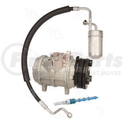 TSN0302 by FOUR SEASONS - A/C Compressor & Component Kit - Prefilled with OE-Specified Oil