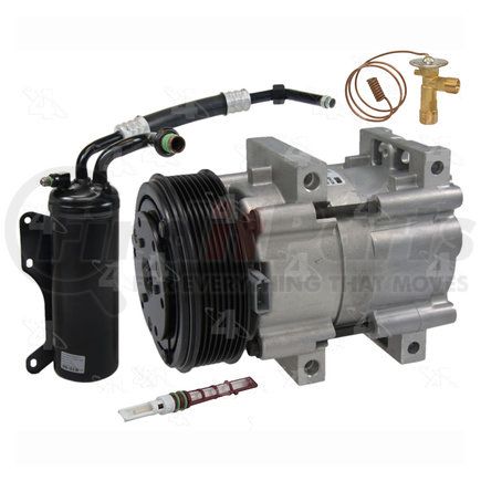 TSN0588 by FOUR SEASONS - A/C Compressor & Component Kit - Prefilled with OE-Specified Oil