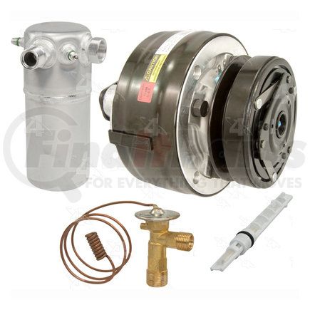 TSN0709 by FOUR SEASONS - A/C Compressor & Component Kit - Prefilled with OE-Specified Oil