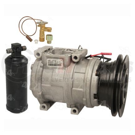 TSN1046 by FOUR SEASONS - A/C Compressor & Component Kit - Prefilled with OE-Specified Oil