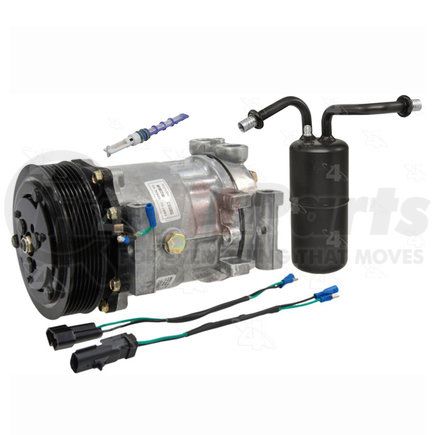 TSN1357 by FOUR SEASONS - A/C Compressor & Component Kit - Prefilled with OE-Specified Oil