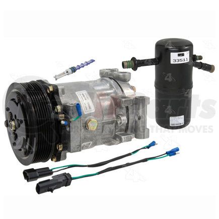 TSN1358 by FOUR SEASONS - A/C Compressor & Component Kit - Prefilled with OE-Specified Oil