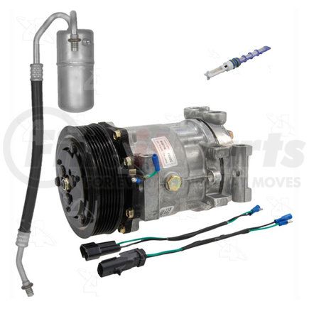 TSN1363 by FOUR SEASONS - A/C Compressor & Component Kit - Prefilled with OE-Specified Oil