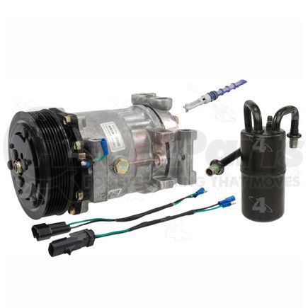 TSN1360 by FOUR SEASONS - A/C Compressor & Component Kit - Prefilled with OE-Specified Oil