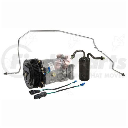 TSN1361 by FOUR SEASONS - A/C Compressor & Component Kit - Prefilled with OE-Specified Oil