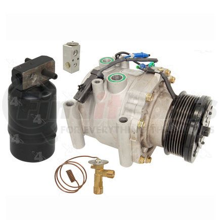 TSN1374 by FOUR SEASONS - A/C Compressor & Component Kit - Prefilled with OE-Specified Oil