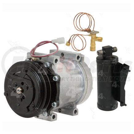 TSN1395 by FOUR SEASONS - A/C Compressor & Component Kit - Prefilled with OE-Specified Oil