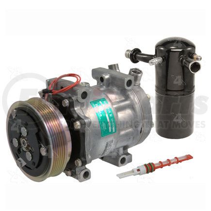 TSN1418 by FOUR SEASONS - A/C Compressor & Component Kit - Prefilled with OE-Specified Oil