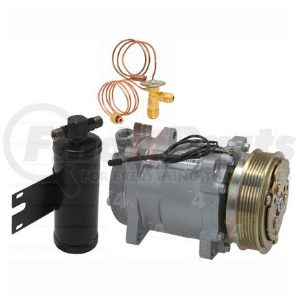 TSN1412 by FOUR SEASONS - A/C Compressor & Component Kit - Prefilled with OE-Specified Oil