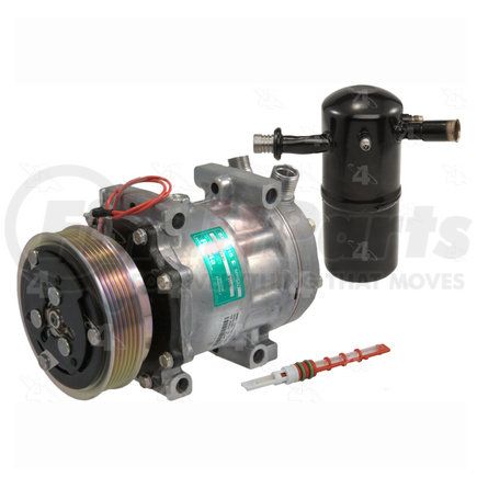 TSN1428 by FOUR SEASONS - A/C Compressor & Component Kit - Prefilled with OE-Specified Oil